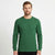 Club Room Men's Dark Green Ribbed Knit Crewneck Long-Sleeve Blouse
