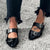 Wild Fable Women's Peyton Double Buckle Slingback Flats with Memory Foam Insole