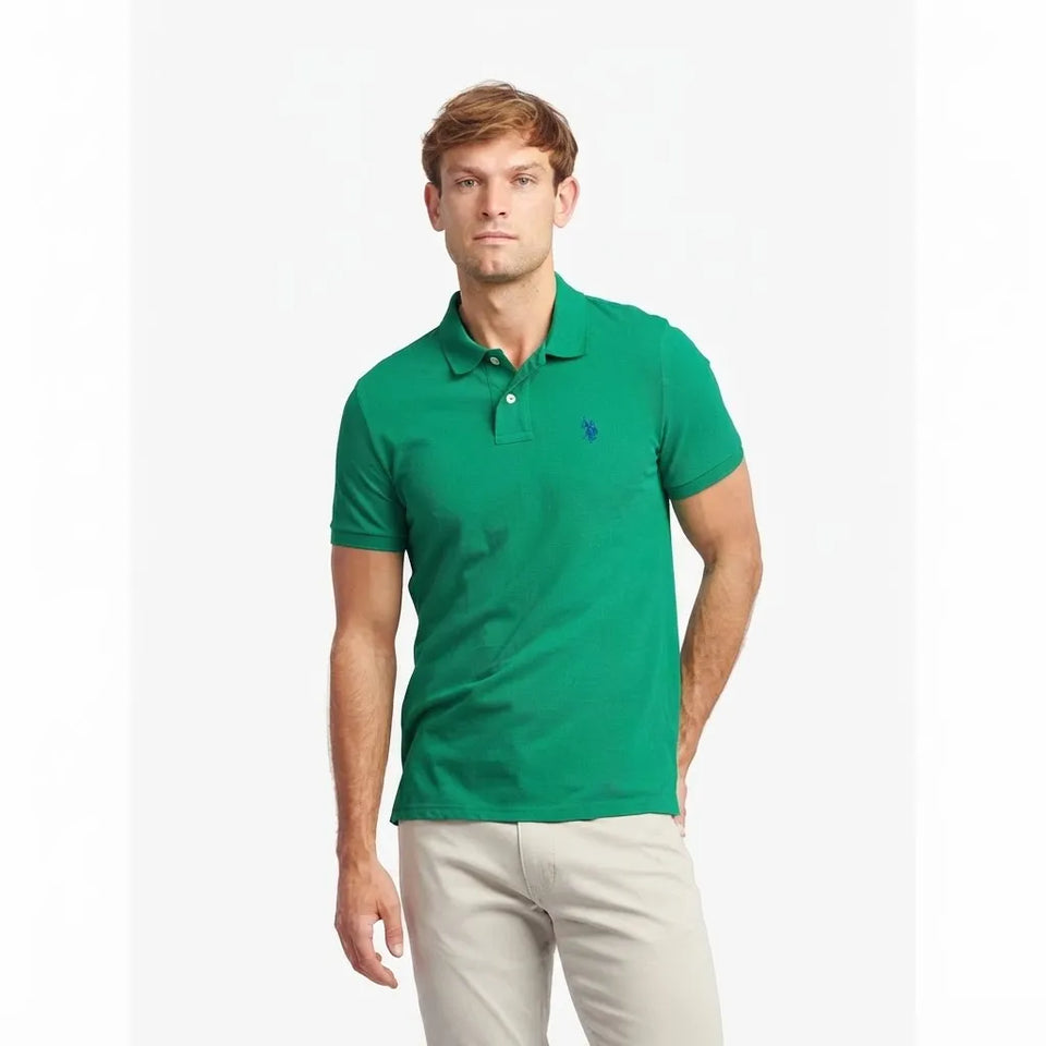 Polo Ralph Lauren Men's Green Short-Sleeve Polo T-Shirt