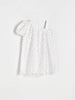 Reserved Girl's White Sequin AppliquÌÄå© Dress| Reserved In Lebanon