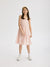 Reserved Girl's Pink Cotton Sleeveless Dress | Reserved In Lebanon