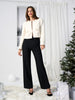 Sinsay Women's Black Trousers With Belt | Sinsay In Lebanon