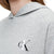 Calvin Klein Women's Light Grey CK One Cotton Long Sleeve Hooded Blouse | Calvin Klein in Lebanon