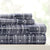 I Enjoy Home Polka Dot Navy 4-PC Patterned Ultra Soft King Bed Sheet Set | I Enjoy Home In Lebanon