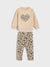 Sinsay Baby Girl's Beige Animal Print Pajama Set | Sinsay In Lebanon