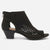 Easy Street Women's Black Sunrise Heeled Sandals