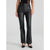 Sinsay Women's Black Coated Flared Pants