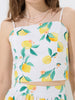Sinsay Women's White Printed Sleeveless Crop Top | Sinsay In Lebanon