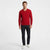Club Room Men's Red Long-Sleeve V-Neck Sweater