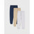 Sinsay Boy's Light Grey, Navy and Beige Colors Comfy Elasticated Waistbands with Adjustable Drawstrings 3-Pack Sweatpants