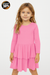 Epic Threads Girl's PinkRibbed-Knit Tiered Ruffled Dress |Epic Threads In Lebanon