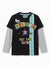 Zara Boy's Black Printed Blouse | Zara In Lebanon