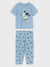 Sinsay Baby Boy's Blue Printed Two-Piece Cotton Pajamas | Sinsay In Lebanon