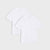 Sinsay Girl's White Short Sleeve 2 Pack T-Shirt