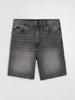 Sinsay Men Dark Grey Washed Denim Shorts | Sinsay in Lebanon