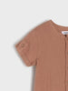 Sinsay Baby Boy's Brown Muslin Romper | Sinsay In Lebanon