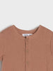 Sinsay Baby Boy's Brown Muslin Romper | Sinsay In Lebanon