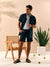 Sinsay Men's Navy Striped Shorts | Sinsay In Lebanon