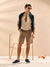 Sinsay Men's Brown Striped Loose-Fit Short | Sinsay In Lebanon