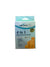 Hand holding a package of '4 in 1' water-resistant plasters with a blurred background.
