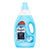 Blue bottle of Comfort laundry detergent on a white background
