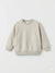 Zara Boy's Light Grey Plain Sweatshirt | Zara In Lebanon