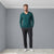 Alfani Men's Deep Teal Classic V-Neck Knit Sweater