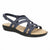 Easy Street Women's Navy Comfort Wave Lobo Sandals