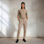 Sinsay Women's Beige Slim Fit Sweatpants
