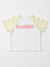 Zara Baby Girl's White & Yellow T-Shirt | Zara in Lebanon