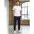 Blue Ice Men's Navy Fleece Casual Sweatpants