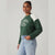 Levi's Women's Green & White Raglan Authentic Sweatshirt
