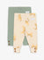 Sinsay Baby Boy's Cream & Sage Green Pack Of 2 Leggings