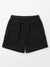 Black shorts on a white background