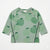 Zara Baby Boy's Light Green & Grey Apple Printed Blouse | Zara In Lebanon