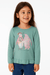 S.Oliver Girl's Mint Green Long Sleeve Blouse |S.Oliver In Lebanon