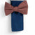 Alfani Men's Blush Galway Mini Chevron Pocket Square Bow Tie | Alfani In Lebanon