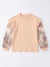 Zara Girl's Peach Sweatshirt | Zara In Lebanon