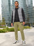 Sinsay Men's Olive Green Jogger Sweatpants | Sinsay In Lebanon