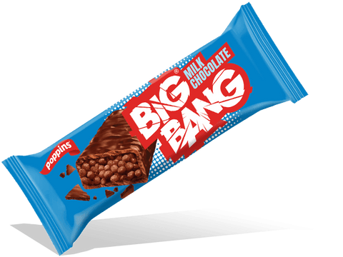 Poppins Big Bang Milk Chocolate 18g