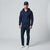 Blue Ice Men's Navy Fleece Lined Jacket