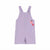 Sinsay Girl's Lavender Short Dungaree Romper
