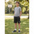 Sinsay Boy's Black Adjustable Drawstring Waist Athletic Shorts