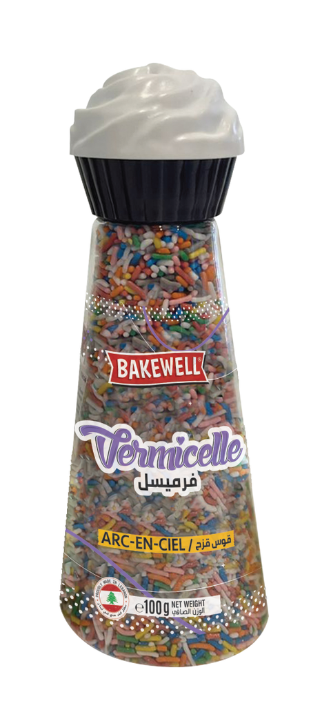 Bakewell Vermicelle Arc-en-ciel 100g
