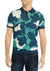 Perry Ellis Men's Multicolor Short Sleeve Floral Print Polo T-Shirt|Perry Ellis In Lebanon