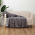 Berkshire Collection Faux Fur Plush Throw Blanket, 60"x70", Gray |Berkshire Collection In Lebanon