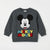 Zara Baby Boy's Dark Olive Mickey Mouse Cozy Sweatshirt | Zara In Lebanon