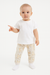 Sinsay Baby Girl's Beige Printed Animals Cuffed Sweatpants | Sinsay In Lebanon