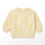 Zara Baby Girl's Light Yellow Floral Pullover Sweatshirt | Zara In Lebanon