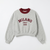 Zara Women's Grey Milano Varsity Pullover Sweatshirt | Zara In Lebanon